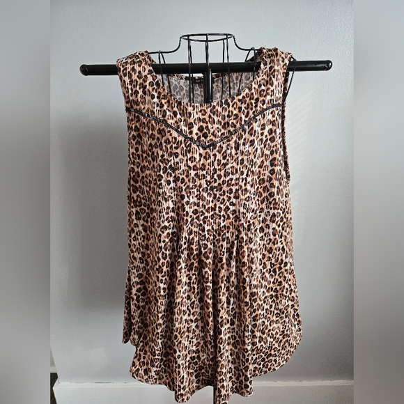 Ava & Grace Tops - Ava & Grace Animal Print Tank